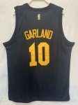 Maillot de Basket #10 Garland Cavaliers 22-23 Noir Brodé